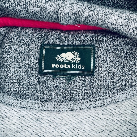 Roots Canada Girls Classic Salt & Pepper Tunic Hoodie Dress, size XXL - Picture 5 of 8